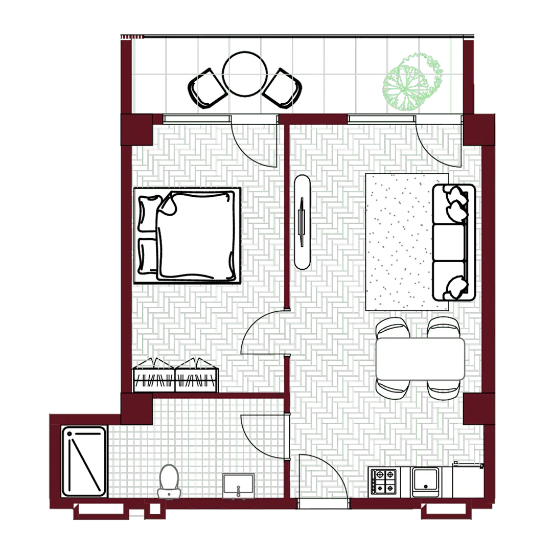 C4 — 2D - გეგმარებით